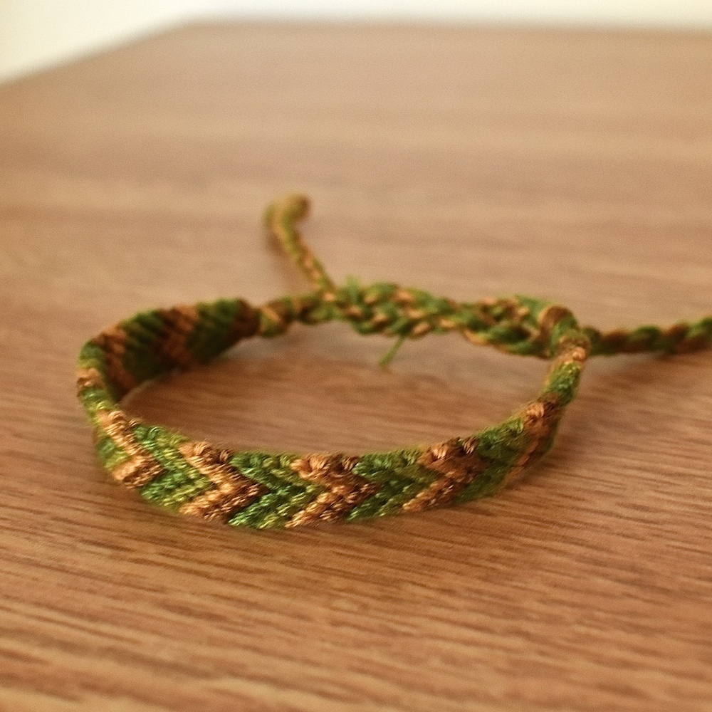 Jungle Forest Woven Bracelet